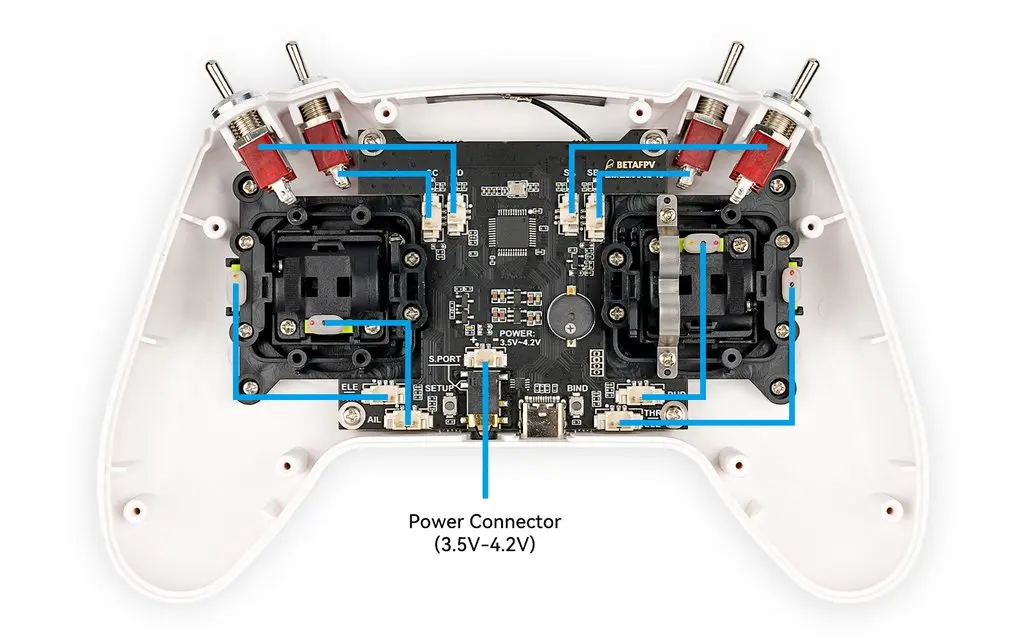 BETAFPV LiteRadio 2 SE Radio Transmitter Main Board ExpressLRS