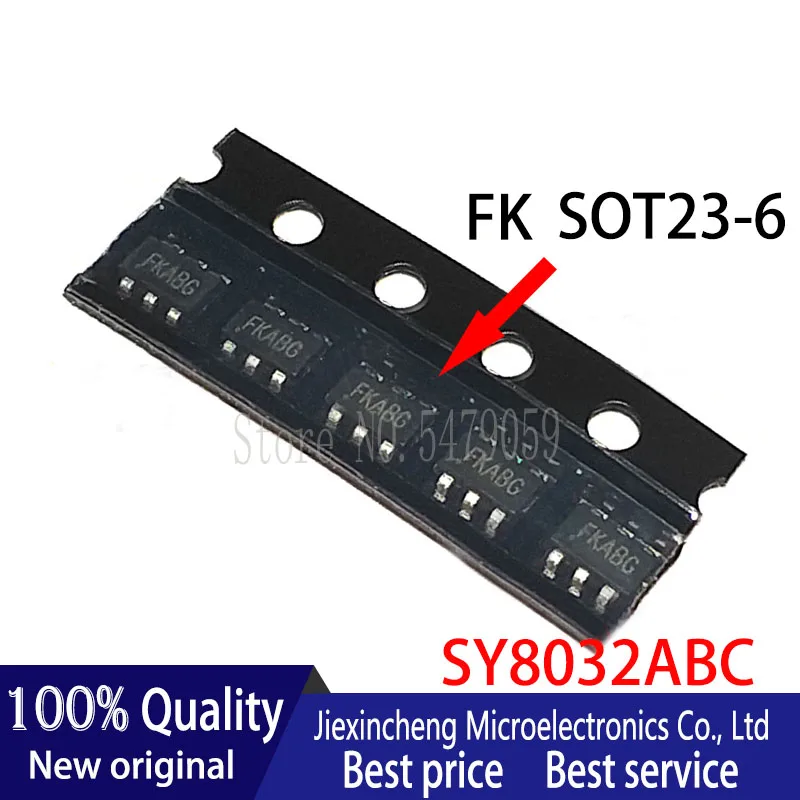 10個 SY8032ABC fk SY8032 SOT23-6 100% 新オリジナル