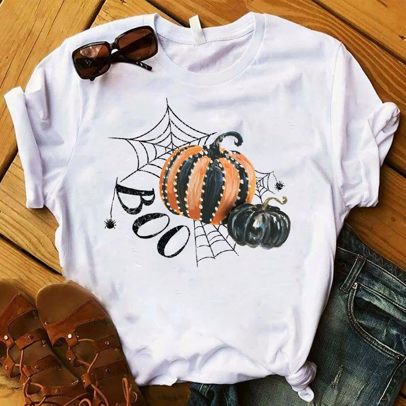 สตรีกราฟฟิคแม่มดกาแฟ Hocus Pocus Fall Halloween วันขอบคุณพระเจ้า Tee เสื้อผู้หญิง T เสื้อ Streetwear แบรนด์เสื้อยืด