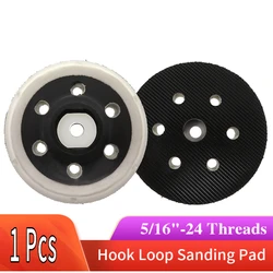 3 Inch 6 Holes Hook and Loop Backing Plate 5/16