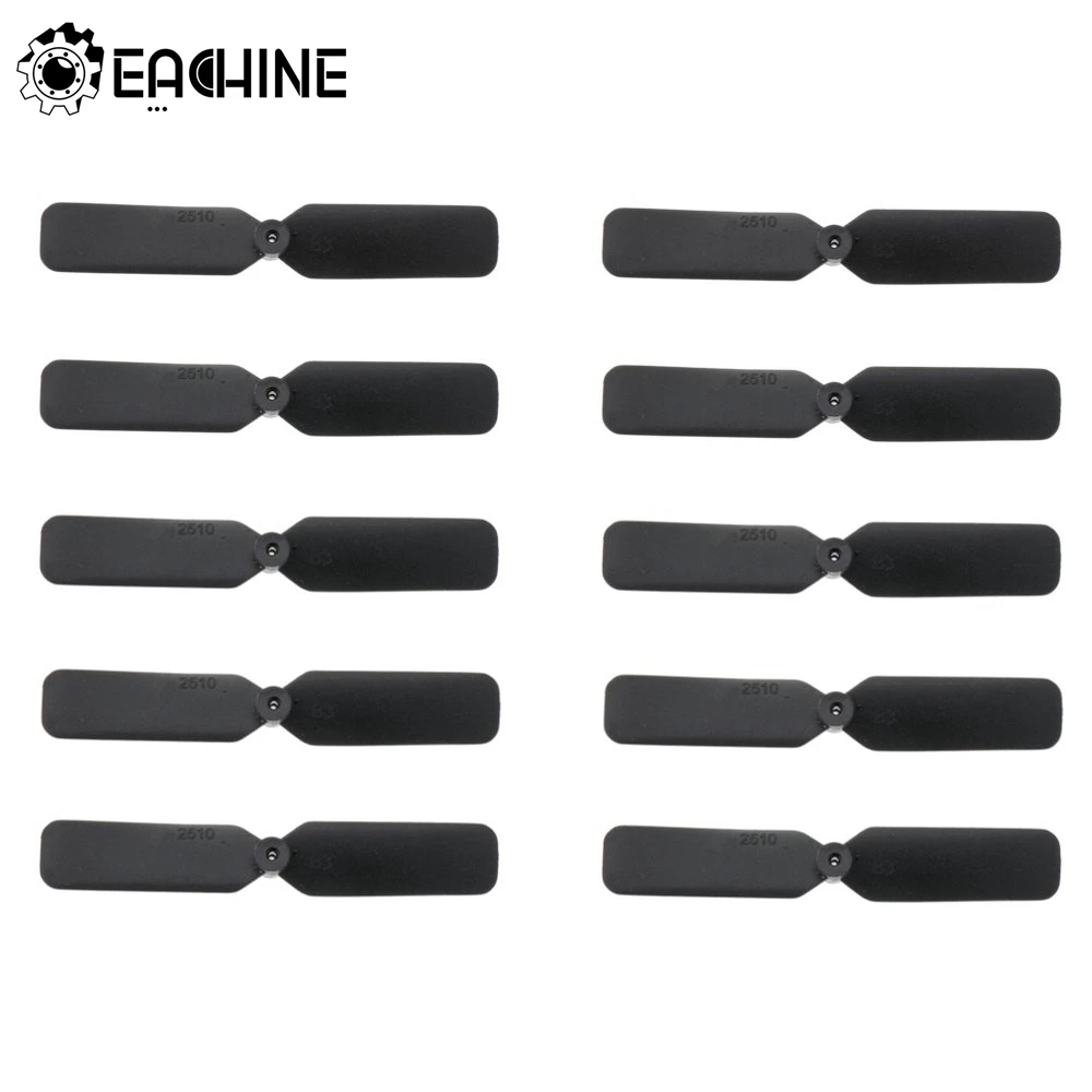 10PCS 2.5 Inch 2-Blade Propeller Spare Part For Eachine Mini F22 Raptor 260mm RC Airplane