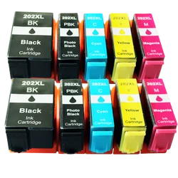 New 202XL BK C M Y Ink Cartridge Compatible for EPSON 202 T202 T202XL For Expression Premium XP 6000 6005 6100 6105 Printer