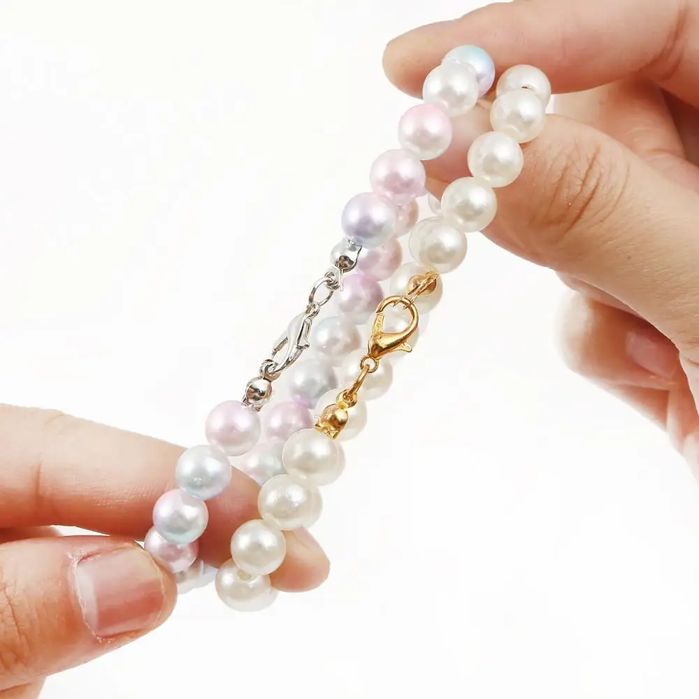 الفضة بندقية الأسود المعادن جراد البحر المشابك خطاف 10/12/14/16/18/21 مللي متر سوار نهاية موصلات لصنع المجوهرات DIY قلادة مشبك #5