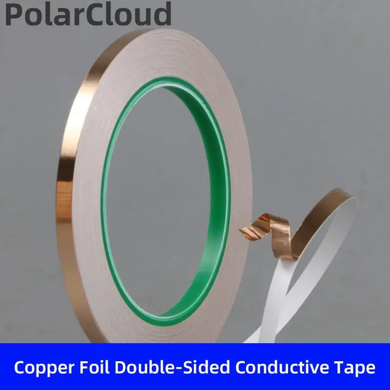 Copper Foil Tape Double-Sided Conductive Adolescent Science Education DIY Electronics SMT Circuit Course Materials Package Parts