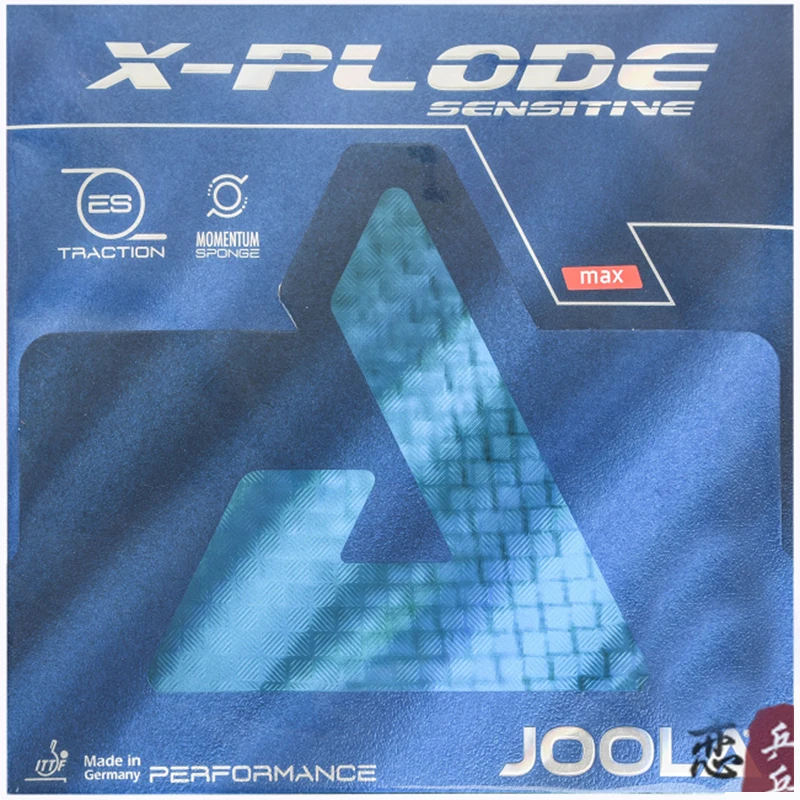 

Joola EXPRESS-X-plode Sensitive Table Tennis Rubber, Good in Speed and Spin Pimples in Table Tennis Racket