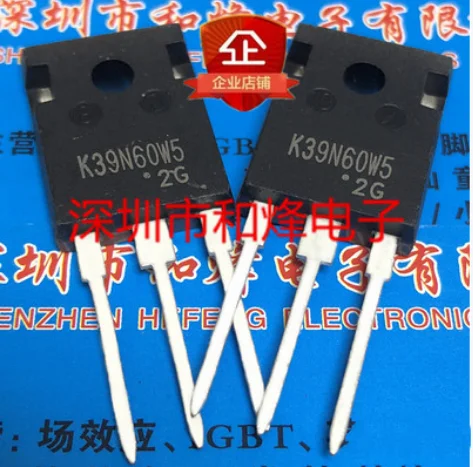 Free shipping 20pcs K39N60W5 TK39N60W5 TO-247 600V 38.8A