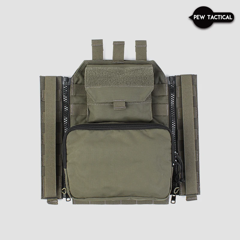 Imagem -04 - Pew Tactical Zip-on Plataforma Traseira Airsoft Bp02 50oz