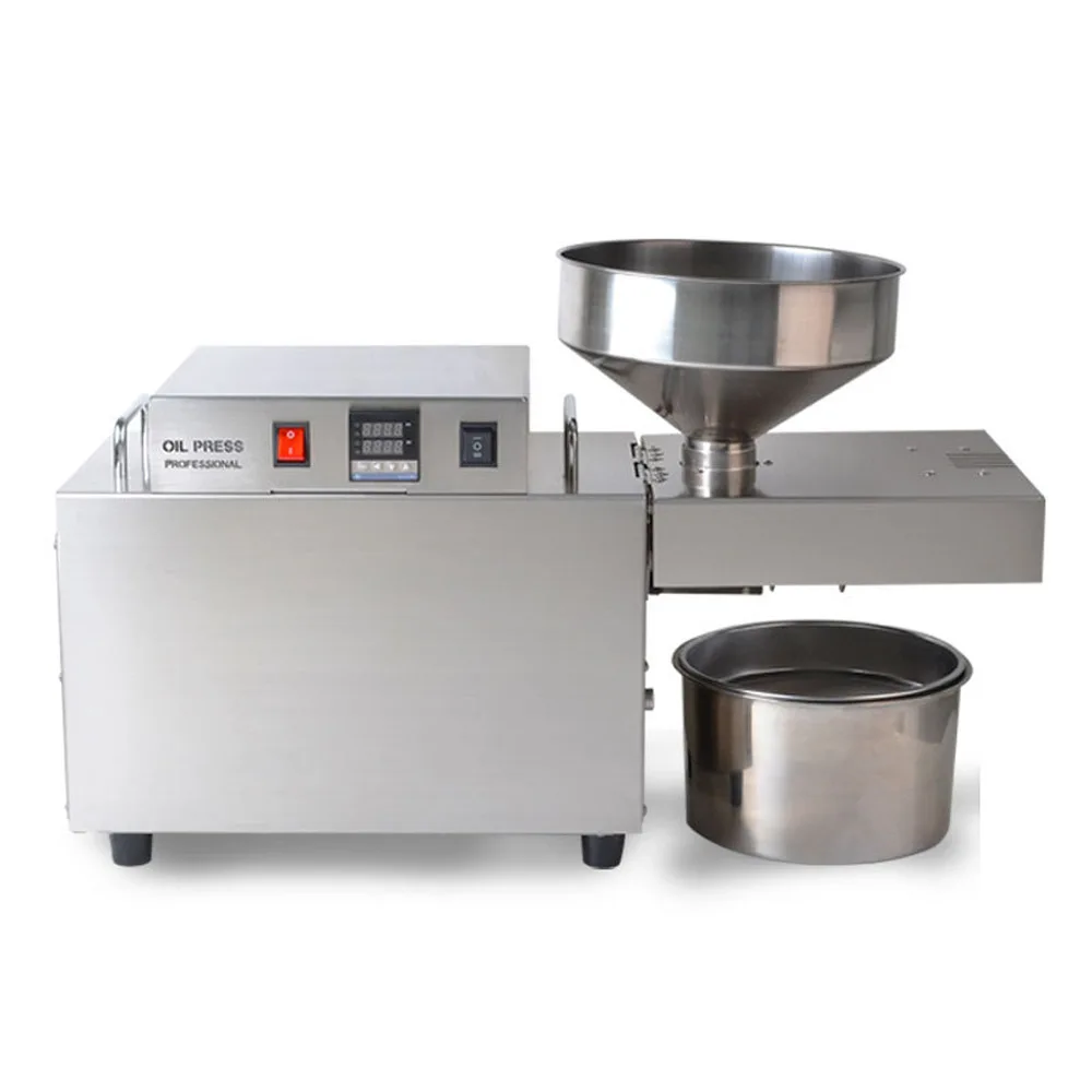 

Household And Commercial Oil Press Intelligent Stainless Steel Kitchen Appliances Peanut Oil Edible Oil Processing Equipment