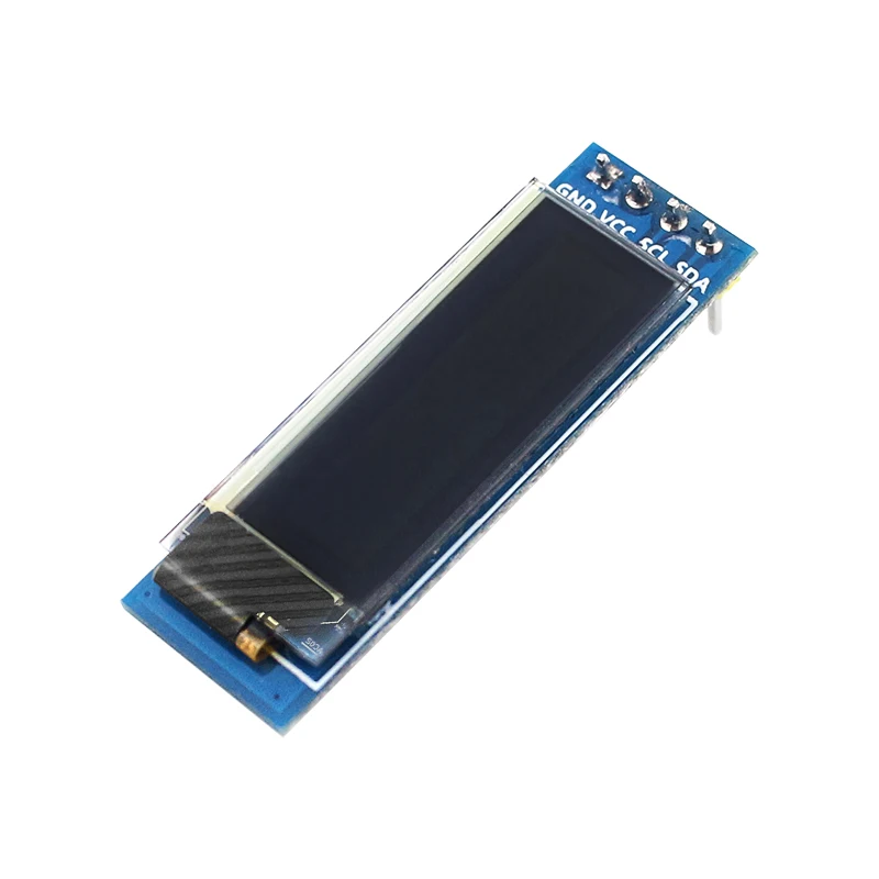 0.91 Inch OLED Module TFT White Color Monitor AR I2C 128x32 OLED Display 0.91