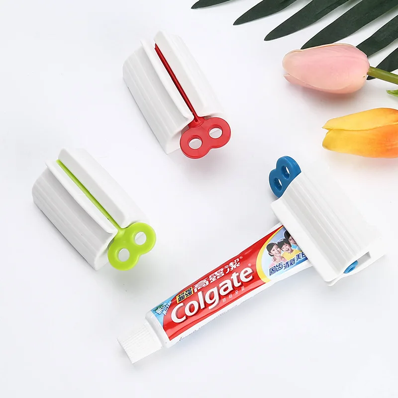 

Bathroom Accessories Toothpaste Dispenser Multi-functional Tooth Paste Tube Squeezer Rolling Holder banheiro tandpasta knijper