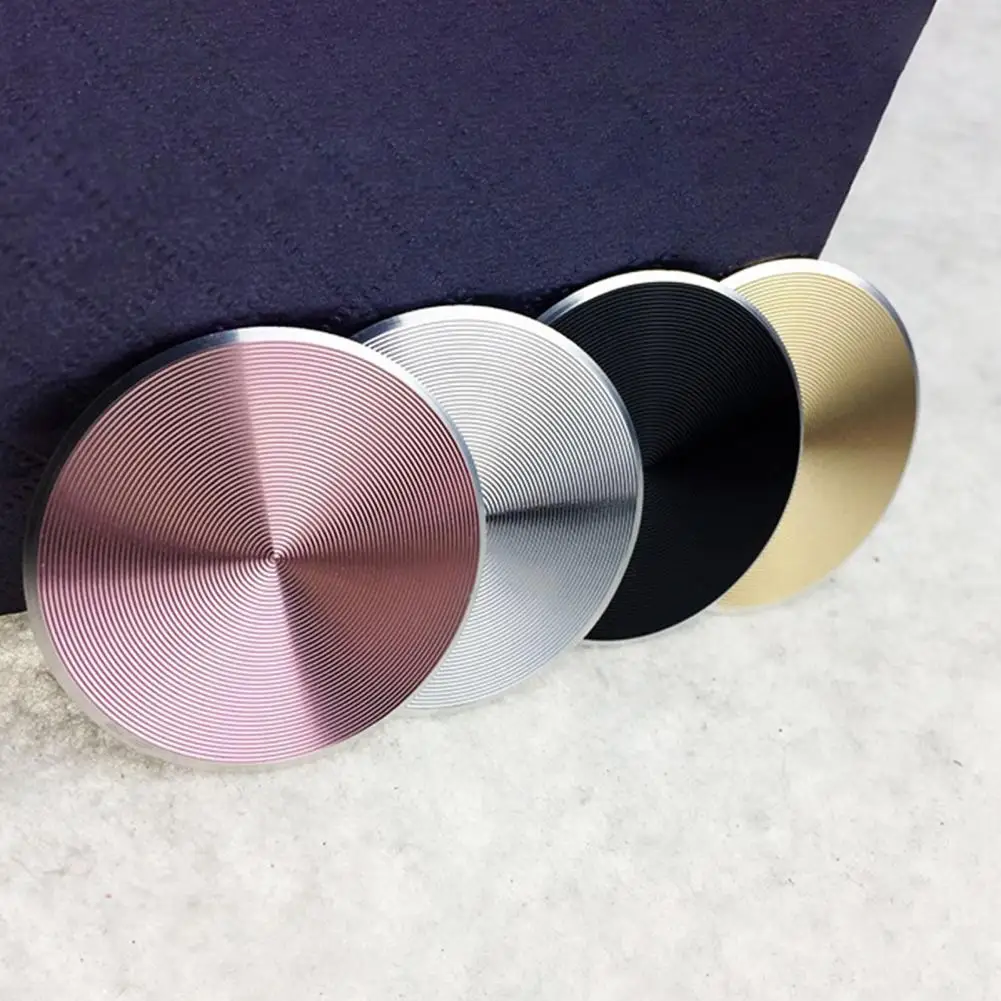 Placa de Metal magnética de mano de obra fina, pegatina de hierro magnética, soporte para teléfono automático, hoja de hierro magnética