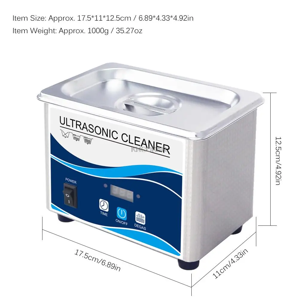 Ultrasonic Glasses Cleaner Household Glasses Cleaning Tool Jewelry Cleaning Machine Toothbrush Cleaning Instrument