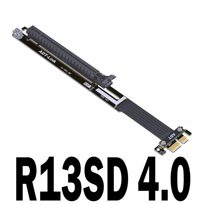 Plus PCI-E 4.0 PCIE Riser Sata Power PCI Express 4.0 Kartu Adaptor NonUSB 3.0 Kabel 1X 16X Kabel Extender
