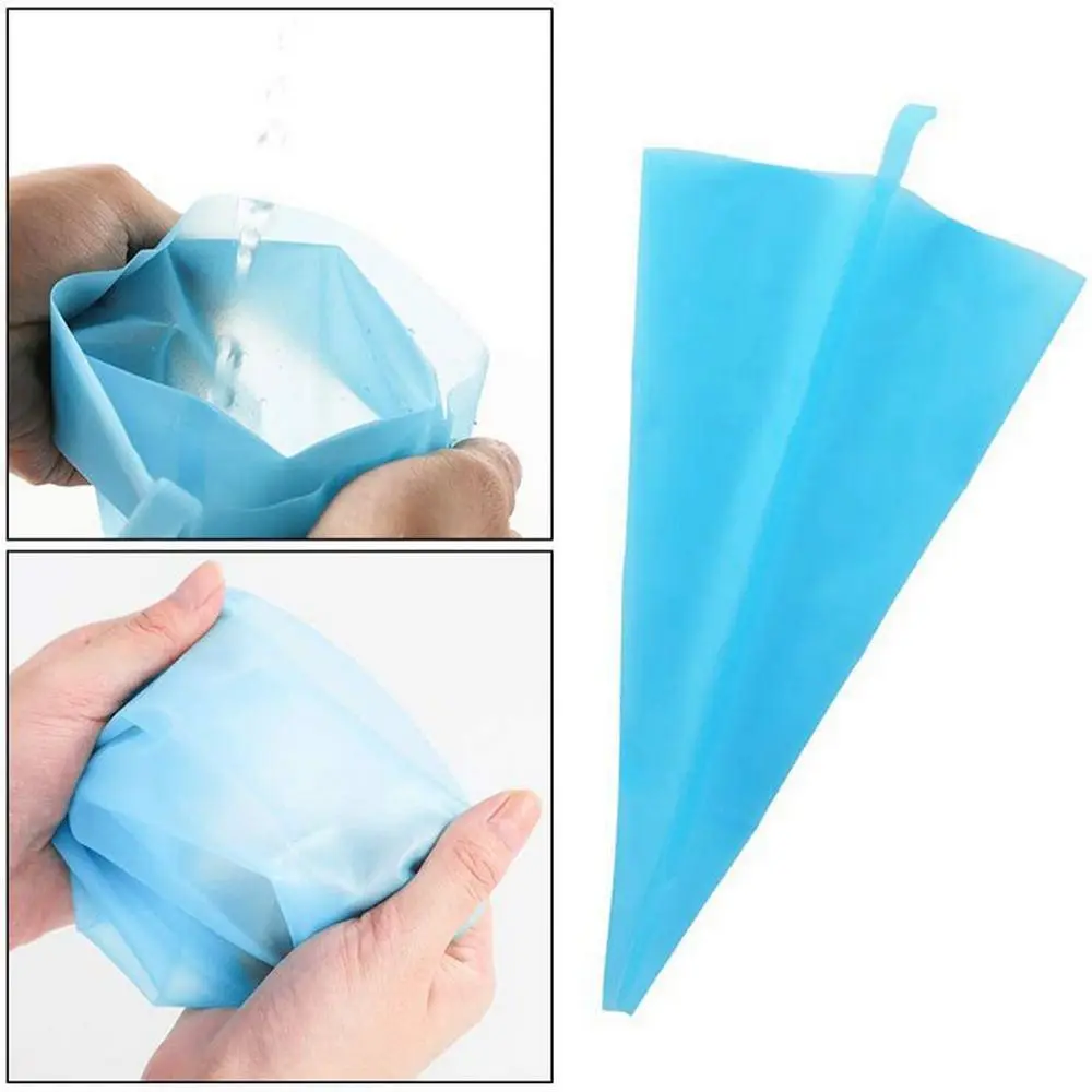 8 Pieces Cream Pastry Bag DIY Cake Decoration Pastry Nozzles Cake Decoration Accessories Pastry Syringe Sleeve Pastry Cream gun