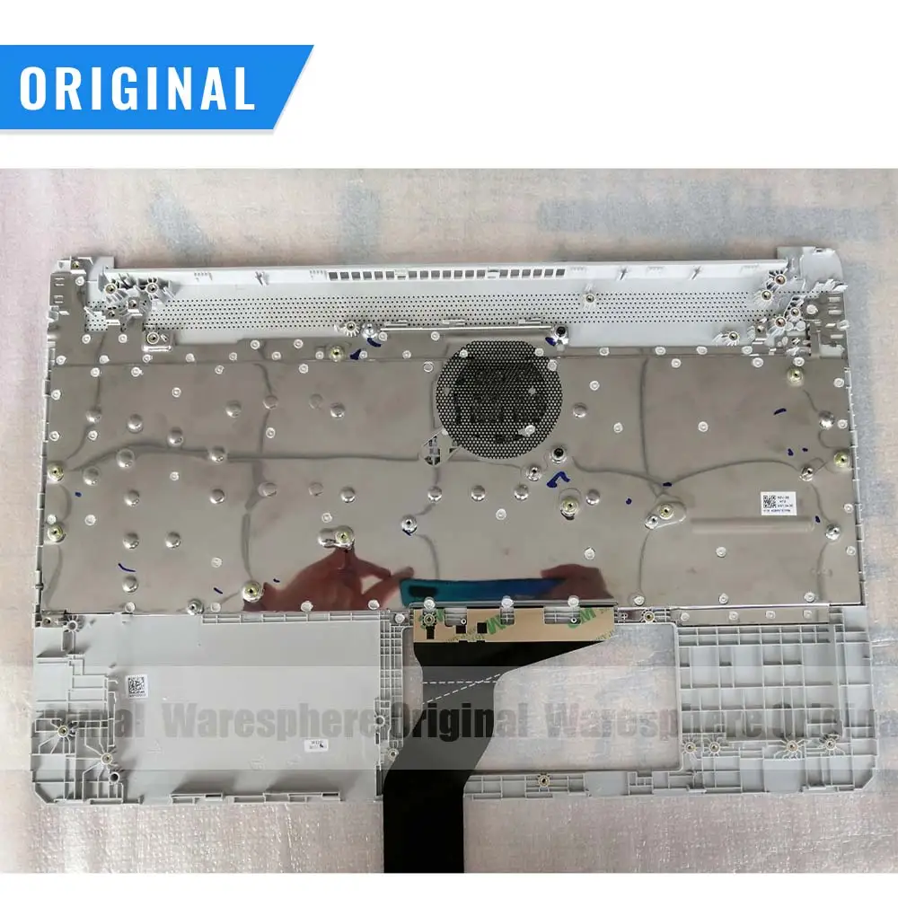 New Original for Hp 15-DY TPN-Q222 Top Cover Upper Case  Palmrest With Non-backlit Keyboard M17184-001 Sliver
