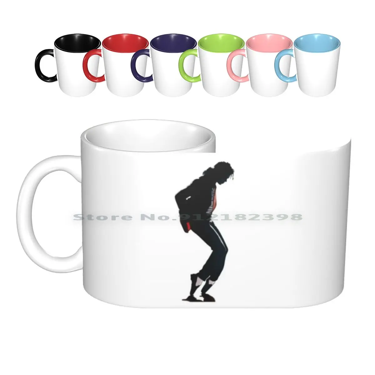 Mj , Magic Foot Ceramic Mugs Coffee Cups Milk Tea Mug Mj Mjackson Magic Foot King Of Pop Moonwalker Thriller Star Legend Music