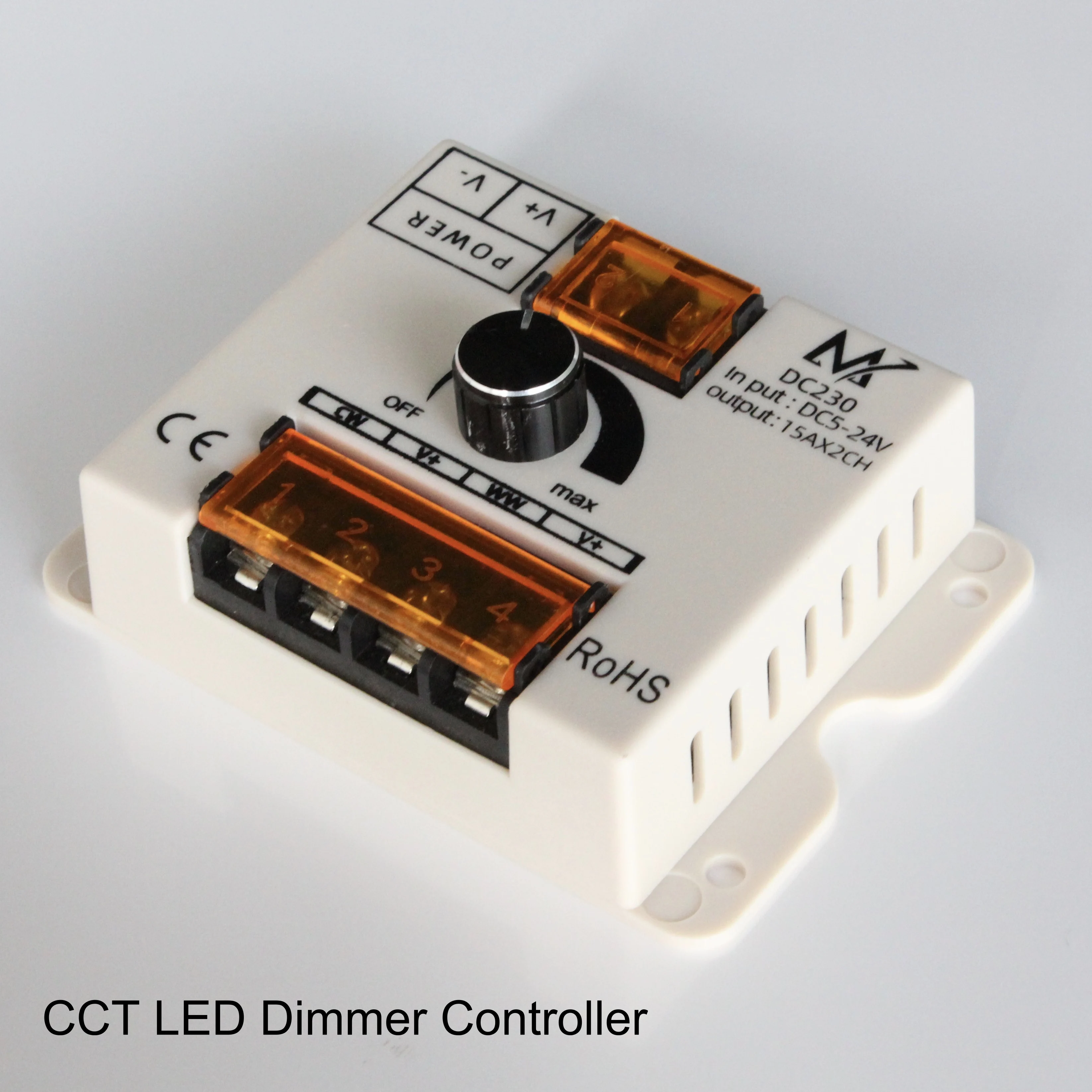 LED CCT Strips Dimmer & Controller,  Input voltage: 5-24V DC, 10pcs a lot