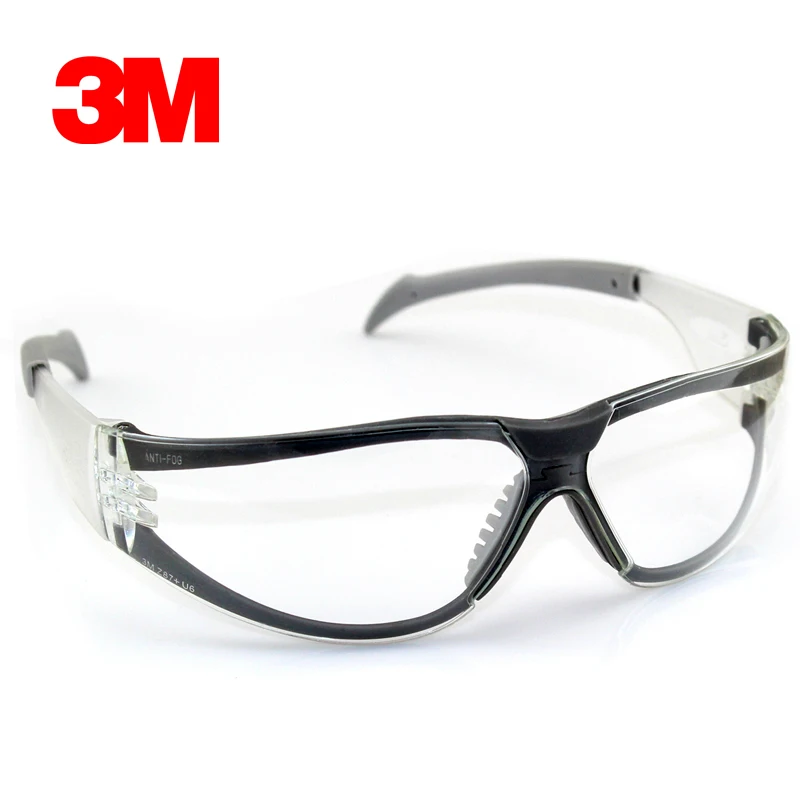 3M 11394 Safety Glasses Goggles Anti-Fog Antisand windproof Anti Dust Resistant Transparent Glasses protective working eyewear