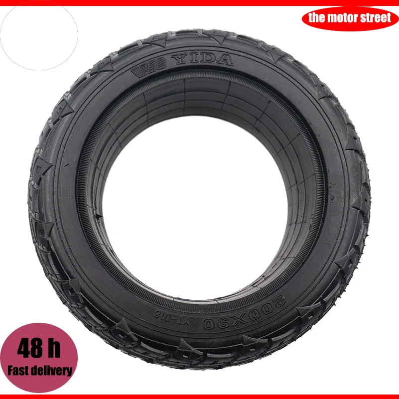 200x90 Explosion-proof Solid Tire 8 inch Non Inflatable  Tyre for Electric Scooter Torsion car Balancing  Go kart