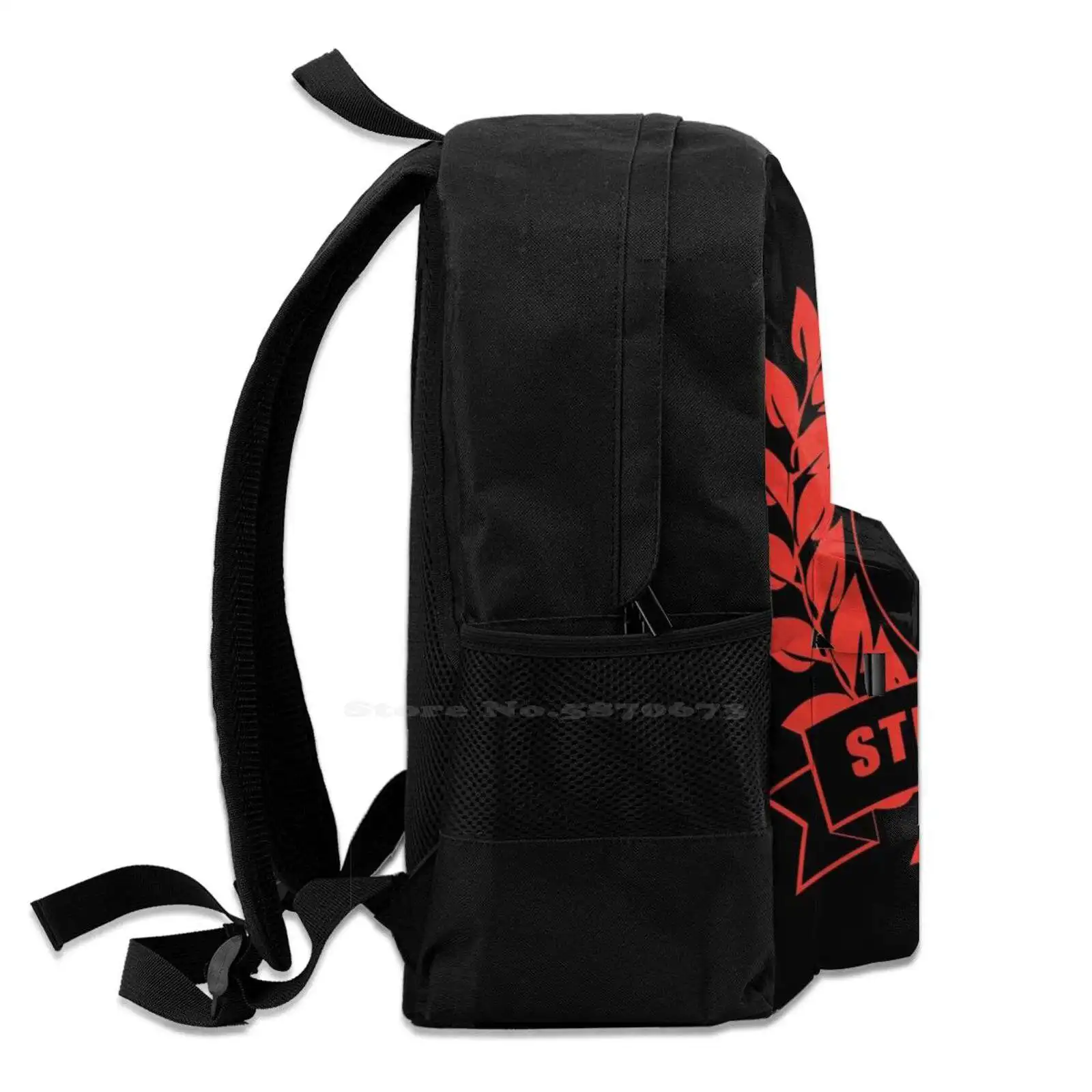 Modello Design Bagpack Borse da scuola Bad Cannstatt Neckar Stadium Stuggi Swabia Cannstatter Laurel Wreath