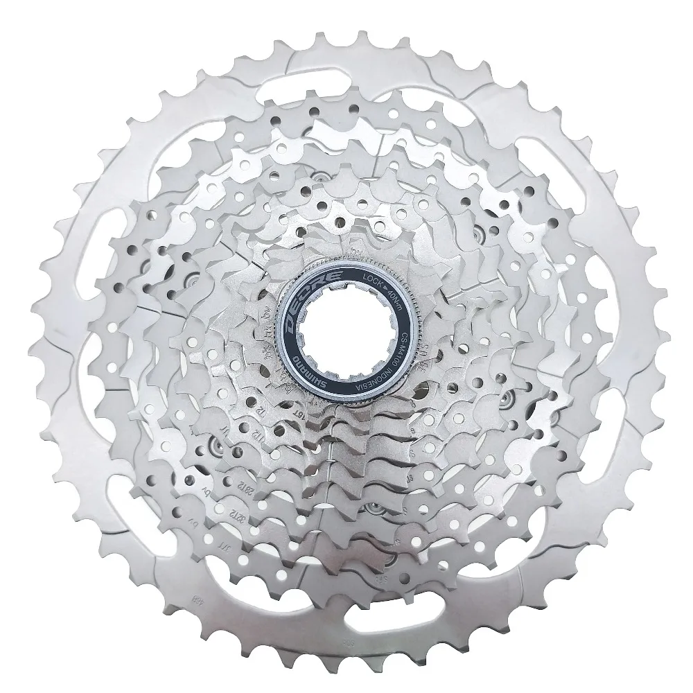 Shimano Deore M4100 10 Speed Bike Cassette CS-M4100 10S 10V MTB Mountain Bicycle Freewheel 11-42T 11-46T