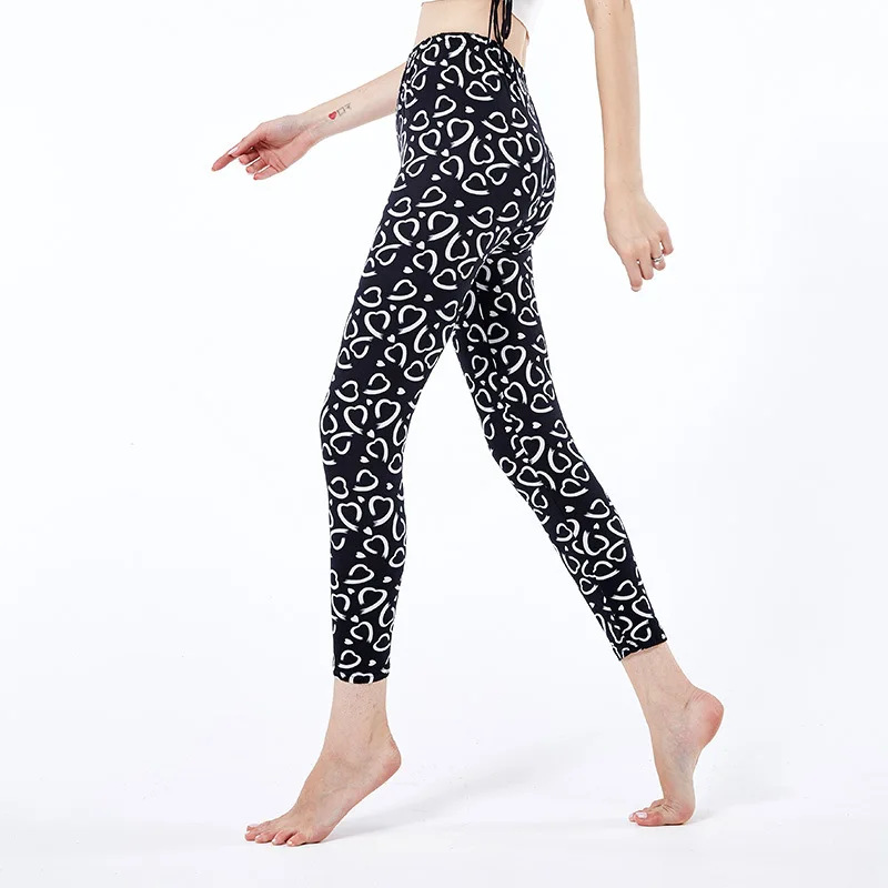 NDUCJSI – Legging Sexy imprimé à rayures pour femmes, kaki, Slim, taille haute, pantalon de Fitness