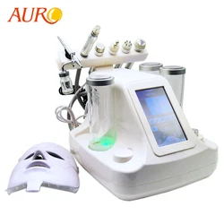 AURO – appareil Portable à ultrasons pour le visage, Dermabrasion au diamant, Jet d'oxygène et d'eau, nettoyage en profondeur, avec RF, pour Spa, nouveaux produits