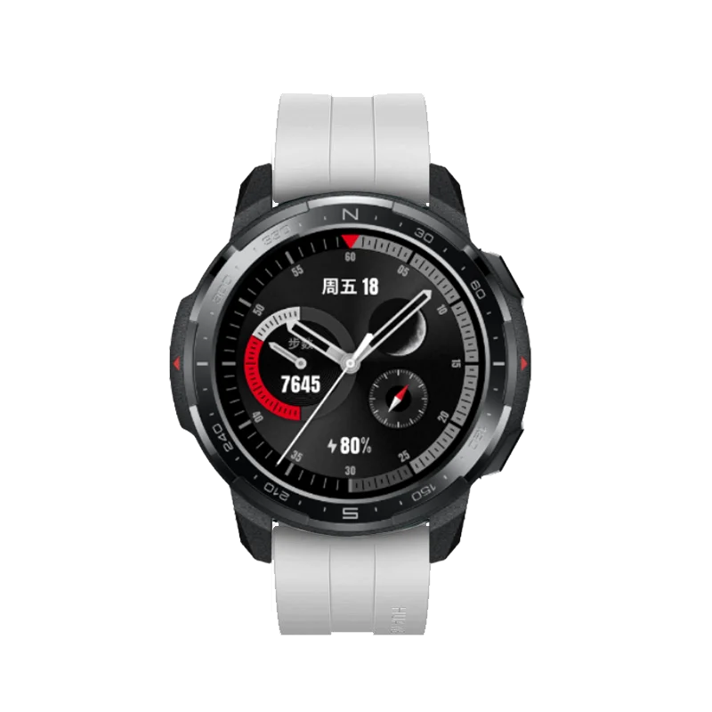 AKBNSTED 22 MM siliconen sportband voor Huawei Watch GT 46 MM/GT 2 46 MM/GT 2 Pro/Honor GS Pro/Huami Amazfit GTR 47 MM/GTR 2 band