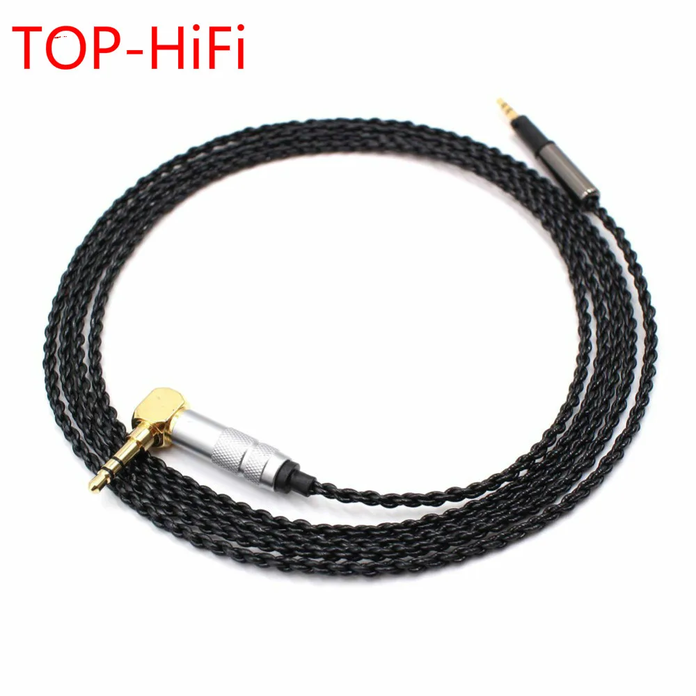 

TOP-HiFi HIFI 1.2m 4 Cores Audio Upgrade Cable Compatible With HD598 HD558 HD518 HD 598 Headphones