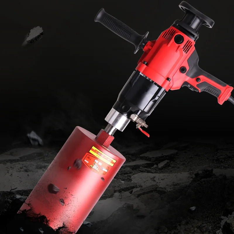 High-quality Water Drilling Machine Diamond Drilling Tool Engineering Drilling Machine 220V 1600r/min Max.180MM