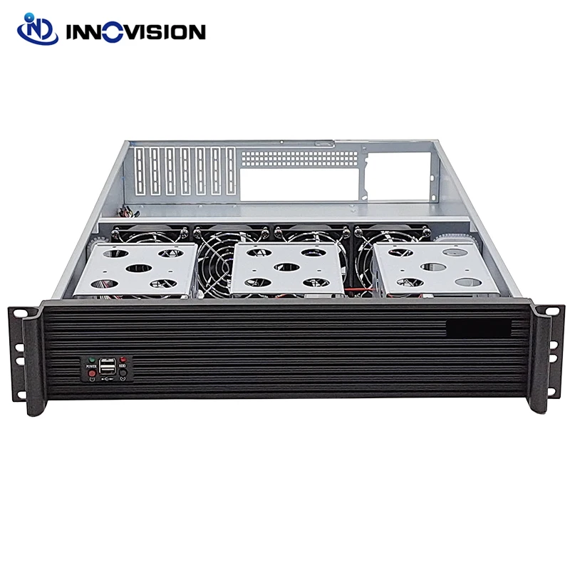 Imagem -03 - Elegante 2u Rackmount Chassis Rack Server Case l = 650 Milímetros Rc2650l