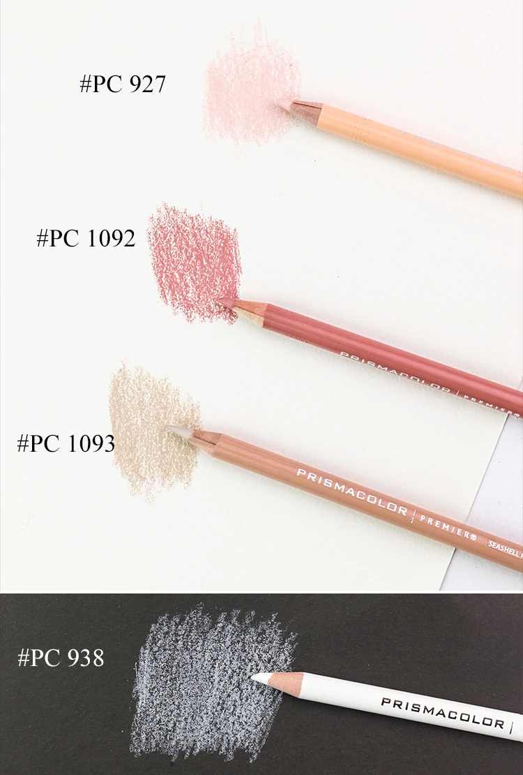 PRISMACOLOR Art Professionelle ölige Buntstifte, einfarbig, Lapis de cor, Zeichnung, Buntstiftzubehör, PC927/938/1092/1093 – Detail 12