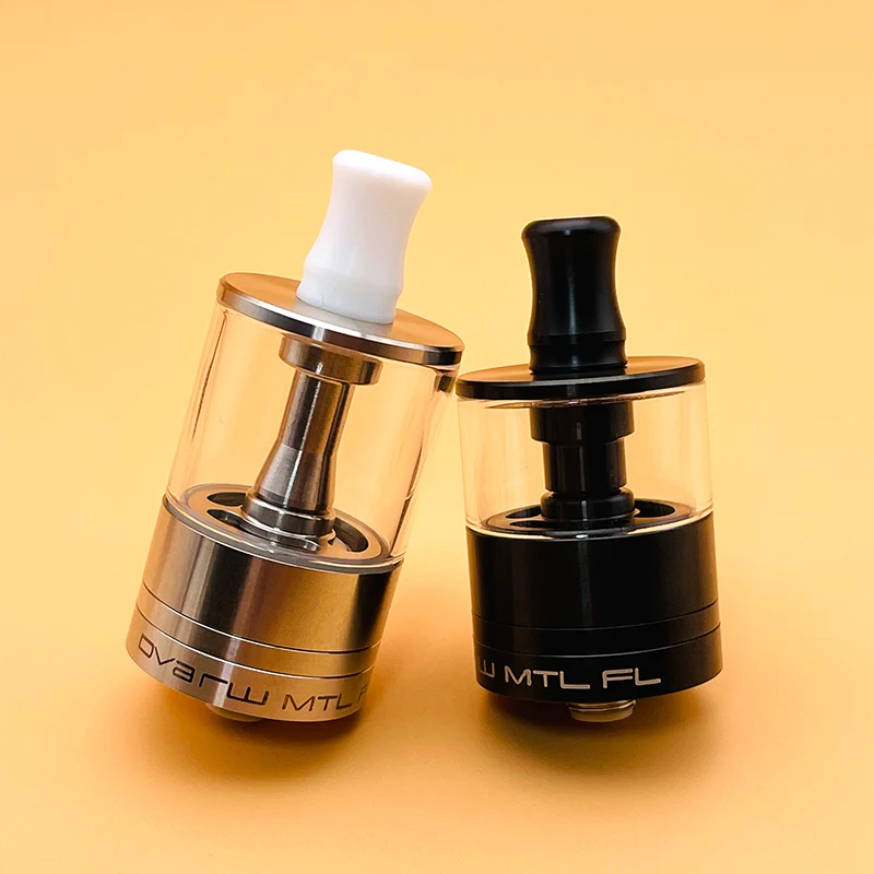 DSXvape-atomizador de tanque Dvarw MTL FL RTA, 24mm, 316SS, 3,5 ml/6ml, tanque de flujo de aire de bobina única, vaporizador reconstruible