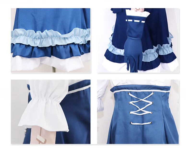 Identität V cos Emma Woods anime mann frau cosplay Hohe-qualität mode kleid kostüm full set Kleid + hut + handschuhe + socken + krawatte