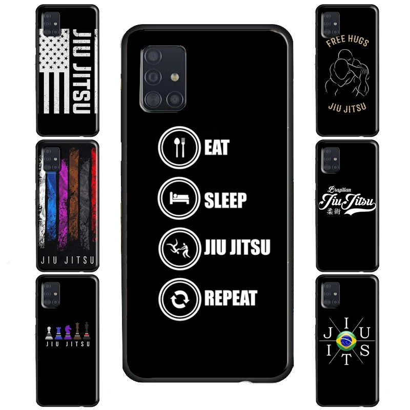 Brazilian Jiu Jitsu Case For Samsung Galaxy S20 FE S22 S21 Ultra S8 S9 S10 Note 10 Plus S10e Note 20 Ultra