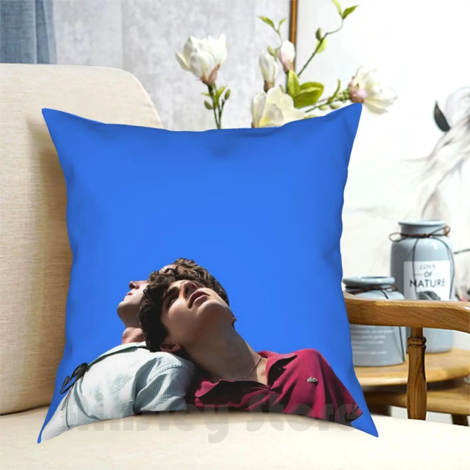 Elio And Oliver Pillow Case Printed Home Soft DIY Pillow cover Elio Perlman Oliver Elio Elio And Oliver Timothee Chalamet