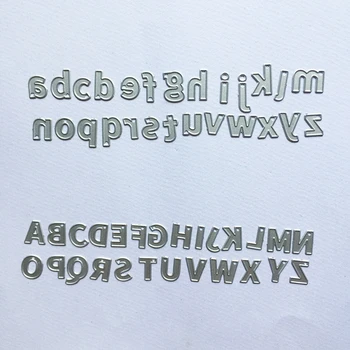 レター番号切削ダイスステンシルテンプレートスクラップブック革ジュエリーメイキング85LF