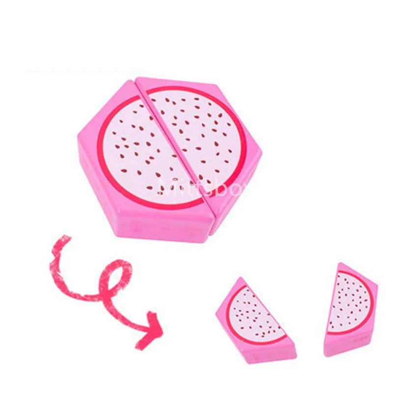 Simulation Magnetic Montessori Fruit Play House Strawberry Watermelon Banana Durian Seasoning Baking Toy Wooden Educational Toys