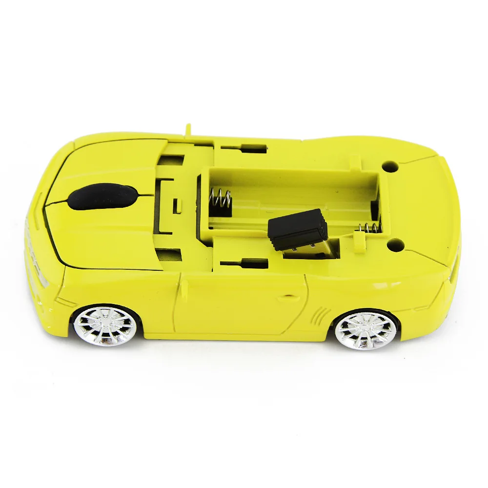 Car mouse Bumblebee sports car 2.4G wireless mouse Chevrolet car model