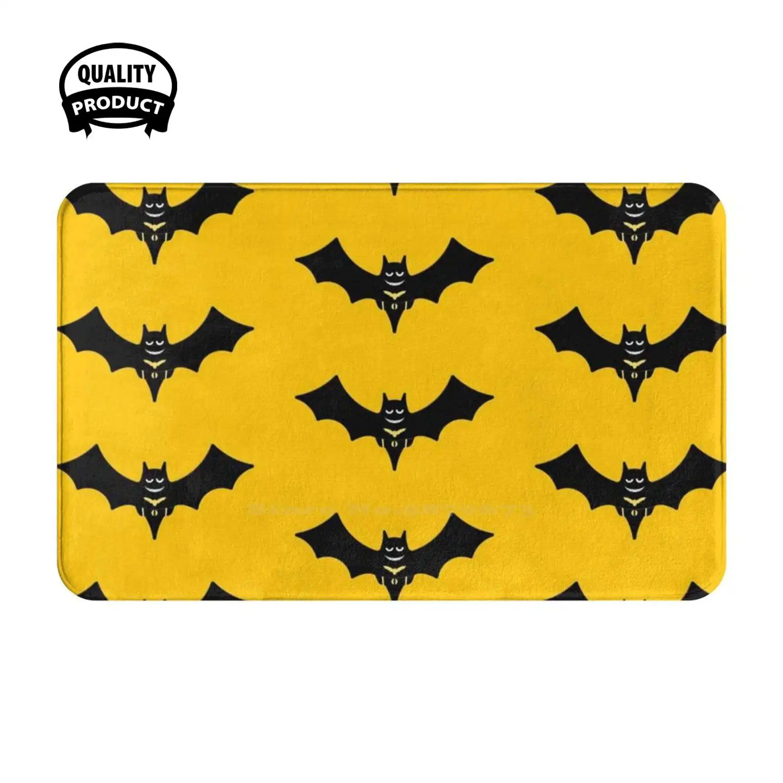 Batguy The Black Knight Begins Soft Cushion Home Carpet Door Mat Car Rug Paordy Batguy Cartoon Movie Parody Spoof Meme