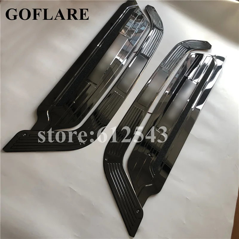 Car Accessories For Toyota Hiace 200 2004-2018 LED Door Sill Scuff Plate Protector Sills Welcome Pedal Cover Moulding Sticker