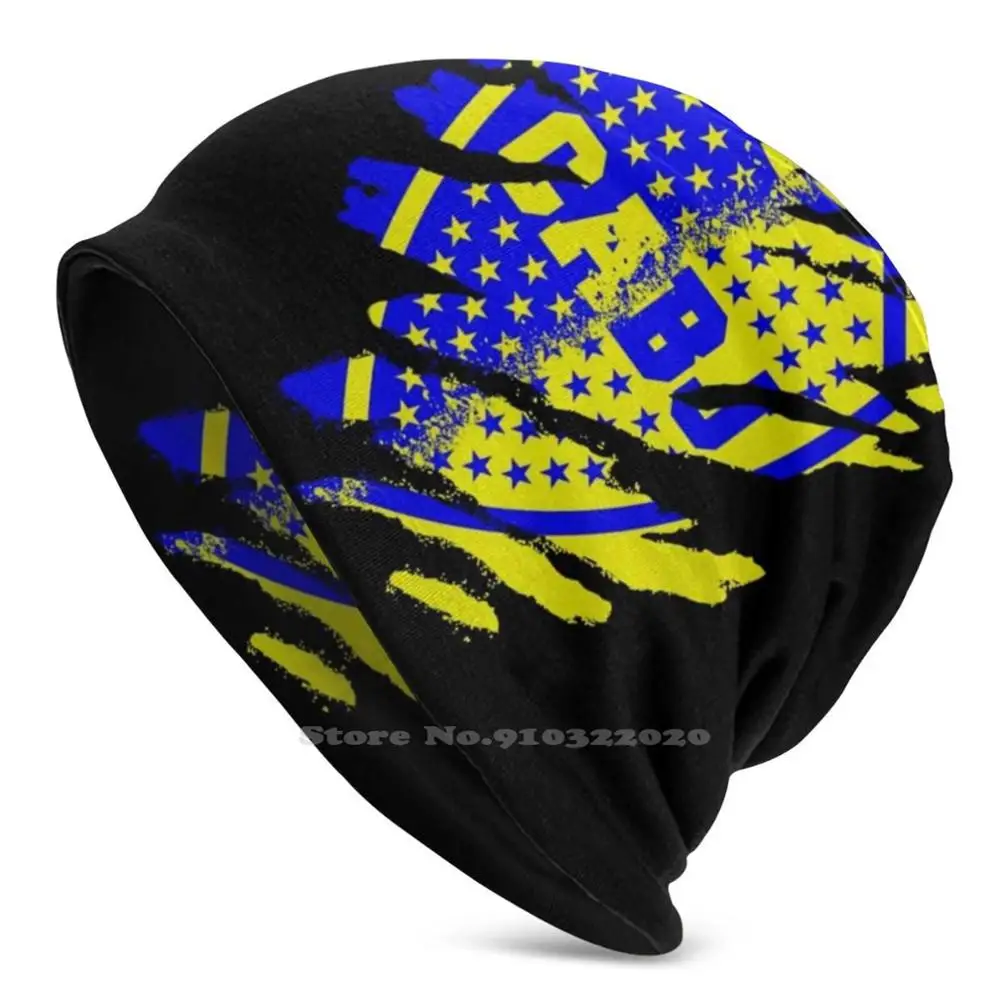 1905 Cabj Argetina Football Club Fans Mask Unisex Beanies Windproof Hedging Cap Boca Juniors 1905 Cabj Argetina Football Fans