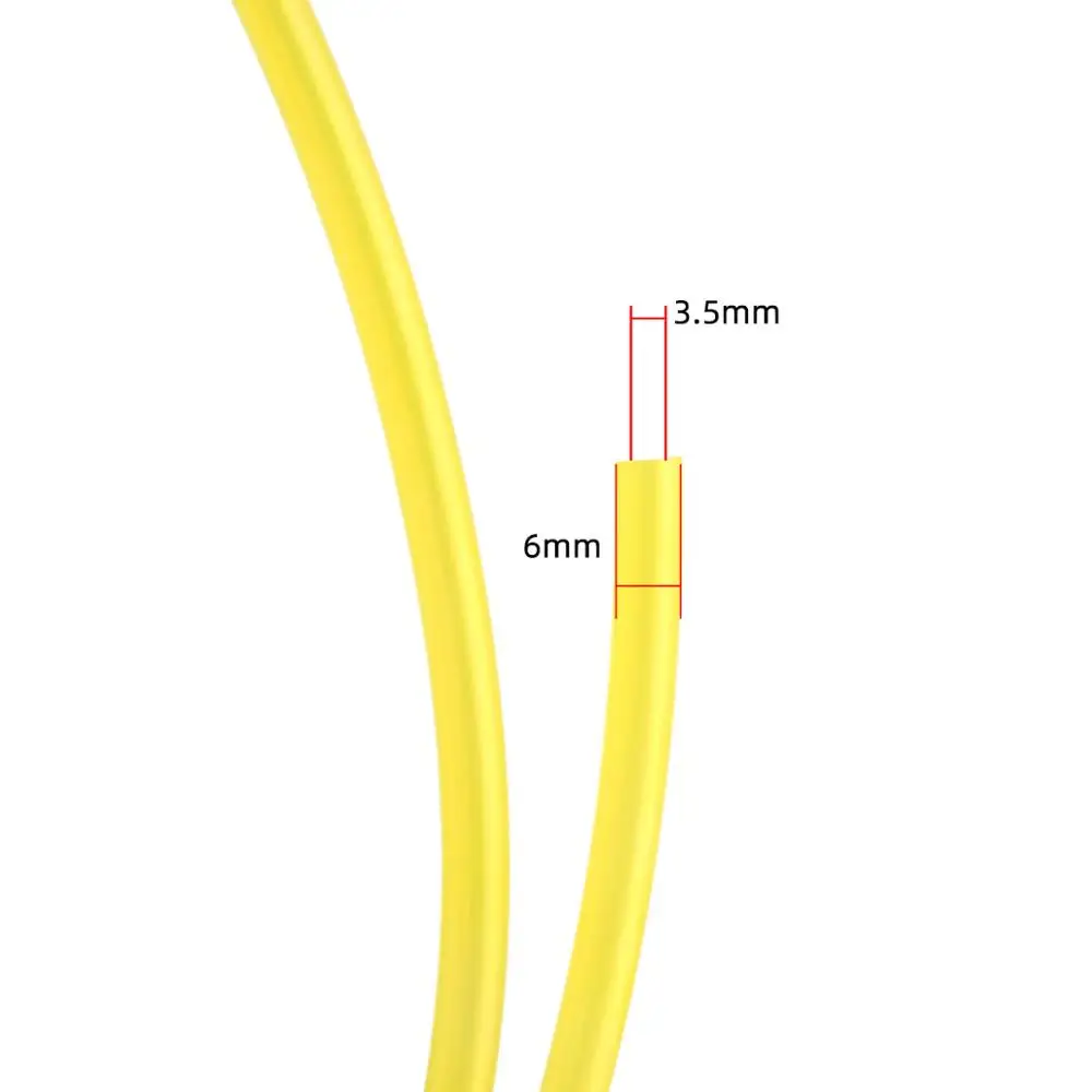 1 metr wężyk olejowy gazu przewód paliwowy rury benzynowej o średnicy przewodu paliwowego 6x3.5mm dla Model RC samolotu benzynowego