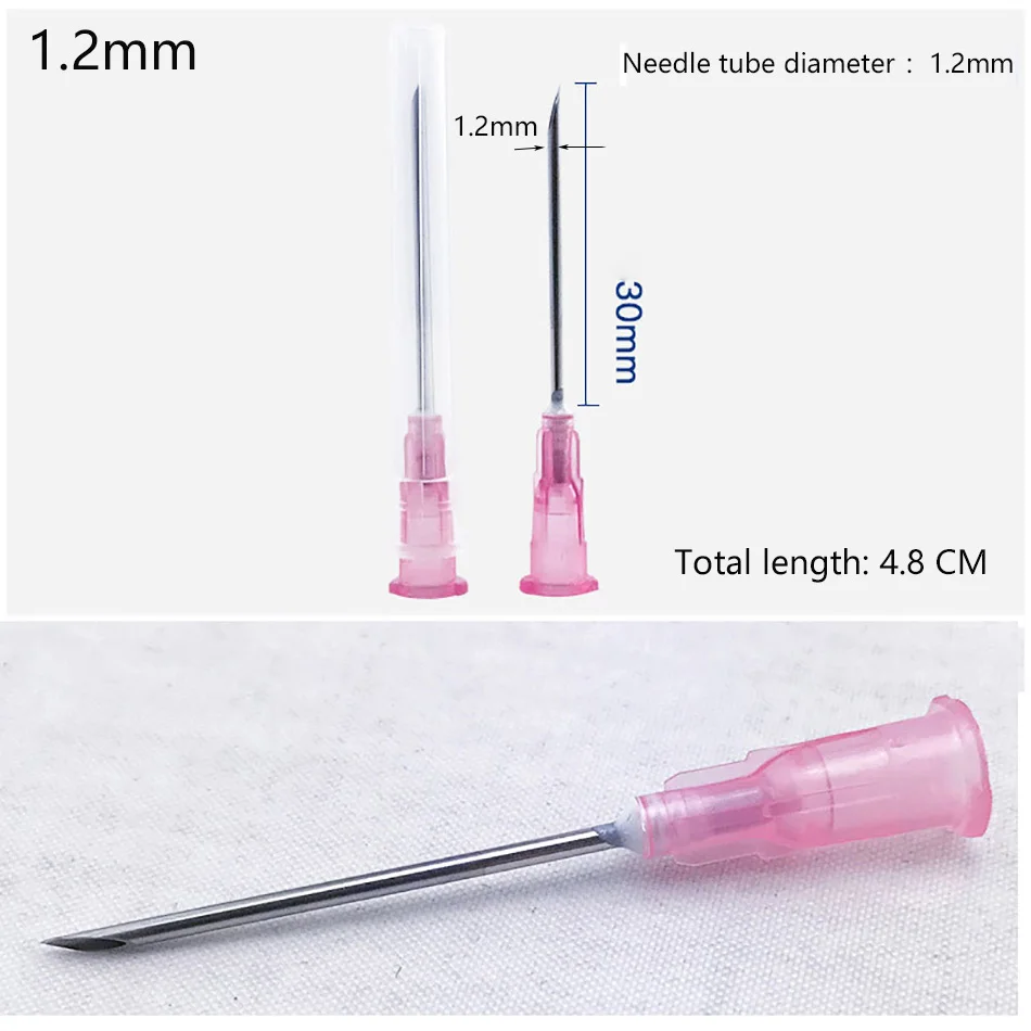 25pcs Aseptic Packaging Pointed Needle Tip Transparent Syringe Glue Clear Cap Dispensing Tool