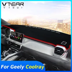 Vtear For Geely Coolray sx11 BelGee X50 interior dashboard cover Non-slip pad Dash mat car styling Carpet accessories parts 2022