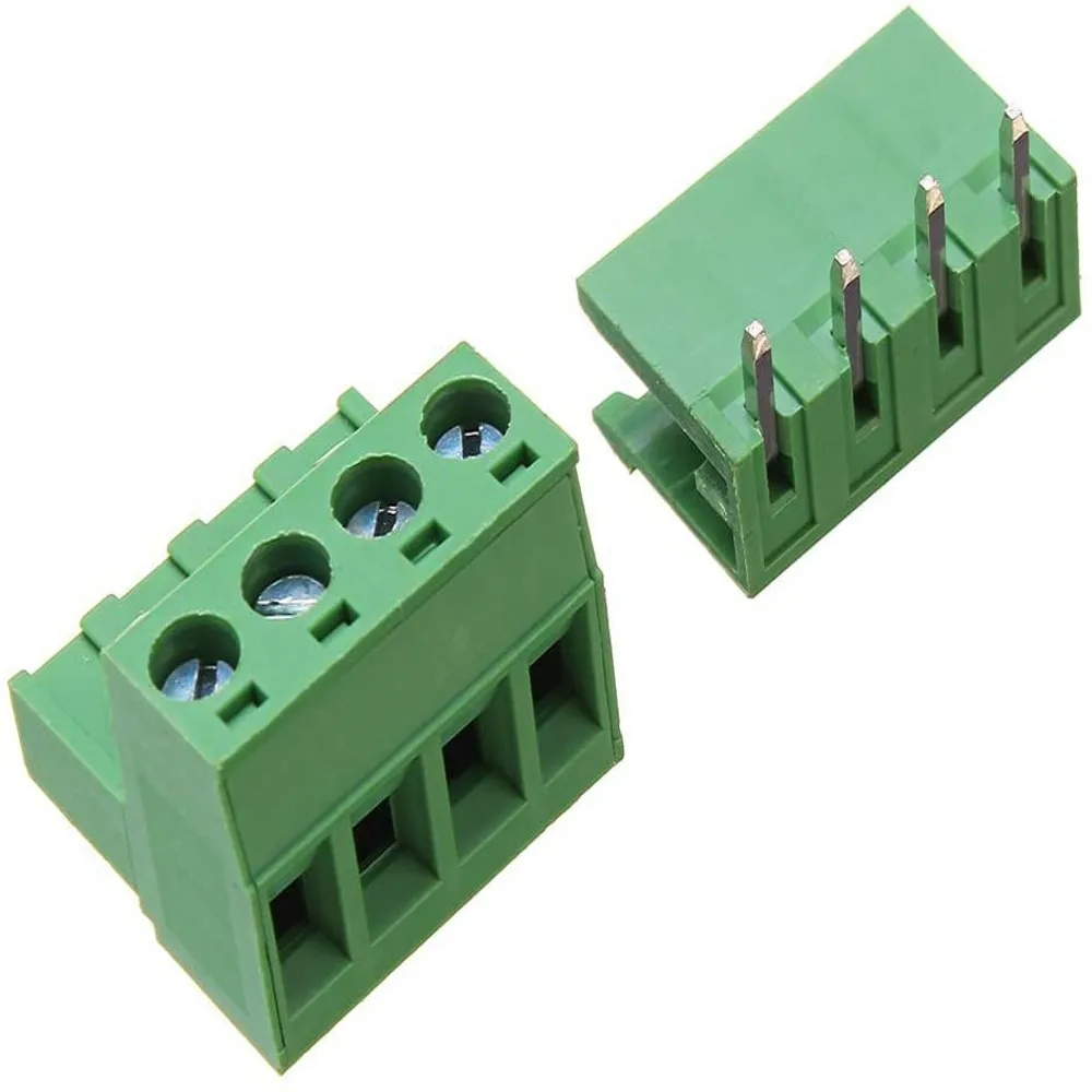 100PCS Pitch 5,08mm Terminal Block Stecker 2EDG 5,08mm 2-12 Pin PCB Schraube Stecker Terminal Block KF2EDG Buchse PCB Schraube – Detail 4