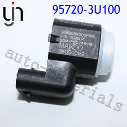 4pcs PDC Parking Sensor 4MS271H7C 95720-3U100 95720-3W100 For Kia 957203U100 95720-3W100 White black color