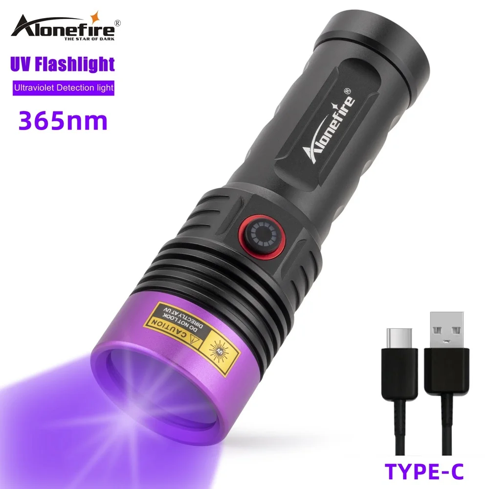 

Alonefire SV53 20W 365nm High power UV Flashlight Ultraviolet Blacklight Detector Money Pet Urine Dry Stains Bed Bug Scorpions