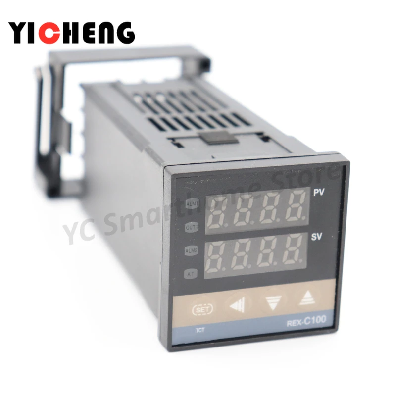 1pcs PID Digital Temperature Controller REX-C100  0 To 400C K Type Input SSR Output    0 To 400C  K type input relay output