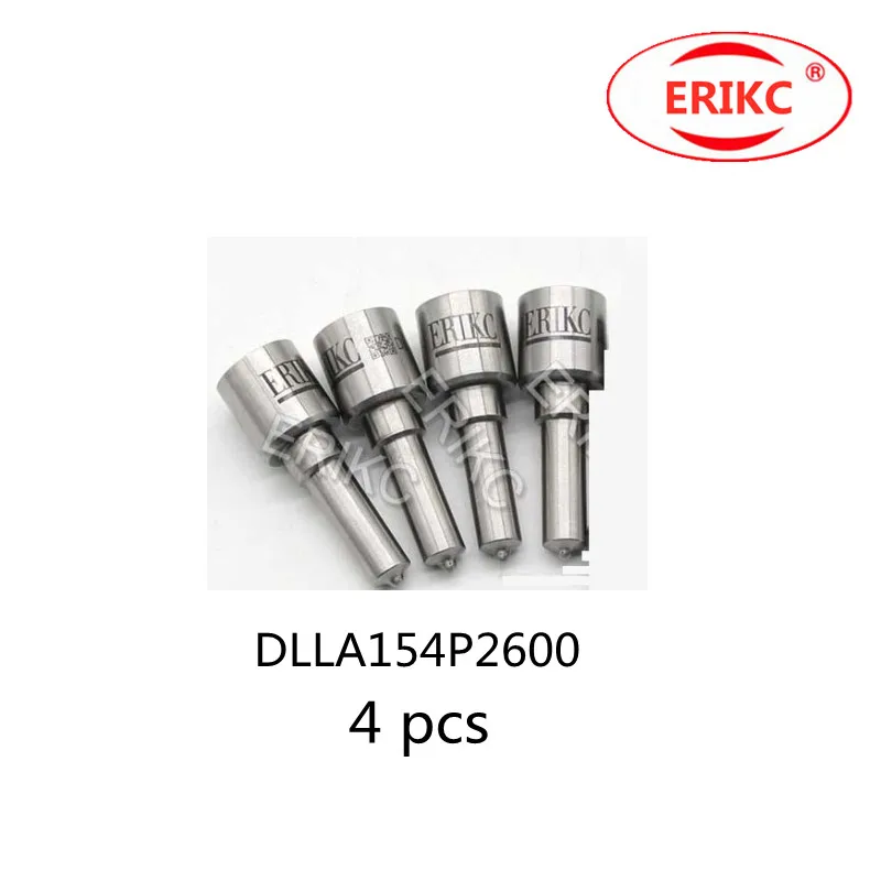 

ERIKC 4 шт. DLLA154P2600 Насадка масляной горелки DLLA 154 P2600 OEM 0 433 172 600 Для Bosch 0445110865 / 0445110866